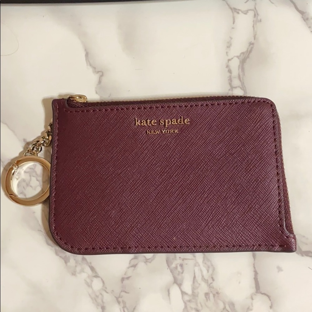 Kate Spade small slim coin wallet